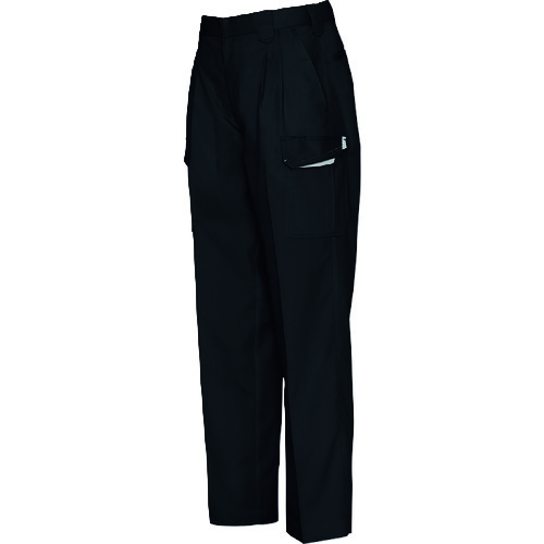 アイトス（AITOZ）　カーゴパンツ（２タック）　ブラック×シルバーグレー　１０５　【品番：5554-010-105】