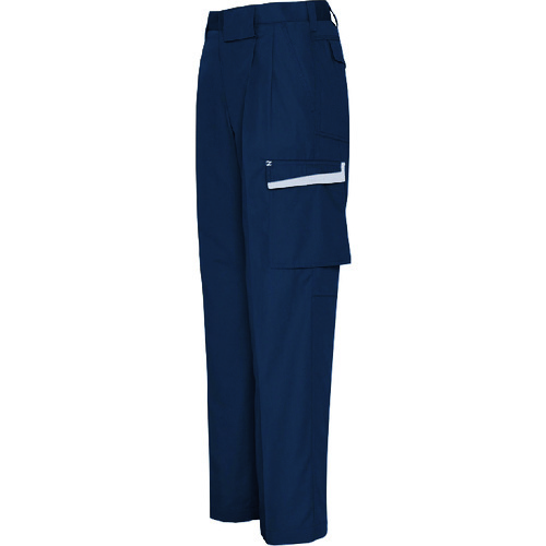 アイトス（AITOZ）　カーゴパンツ（２タック）　ディープネイビー×シルバーグレー　７９　【品番：5574-008-79】