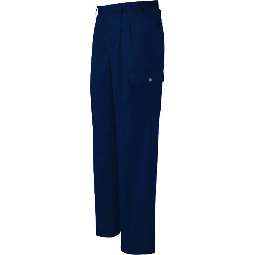 アイトス（AITOZ）　カーゴパンツ（２タック）（男女兼用）　ネイビー　１３０　【品番：5664-008-130】