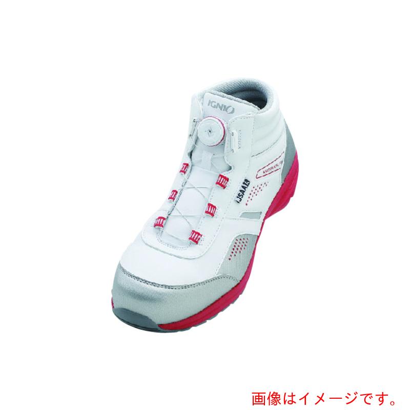 アルペン（Alpen）　ＩＧＮＩＯ　ダイヤル式セーフティシューズ　Ａ種　ホワイト２６．５ｃｍ　【品番：IGS1058TGF-WH26.5】