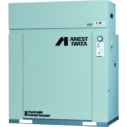 【別途送料あり】アネスト岩田 レシプロコンプレッサー(給油式) パッケージコンプレッサ 1.5KW 50Hz 【品番:CLP15EF-8.5M5】|住設プロ 店