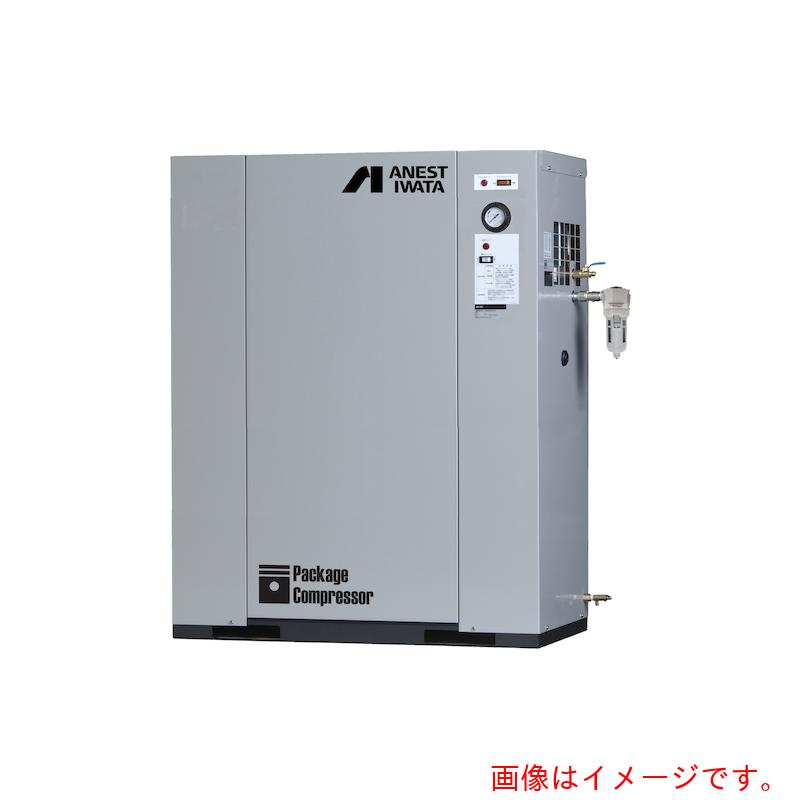 【別途貨物輸送あり】アネスト岩田 レシプロコンプレッサー（燃料補給式） パッケージコンプレッサ Ｄ付 ２．２ＫＷ ６０Ｈｚ 【品番：CLP22EF-14DM6】