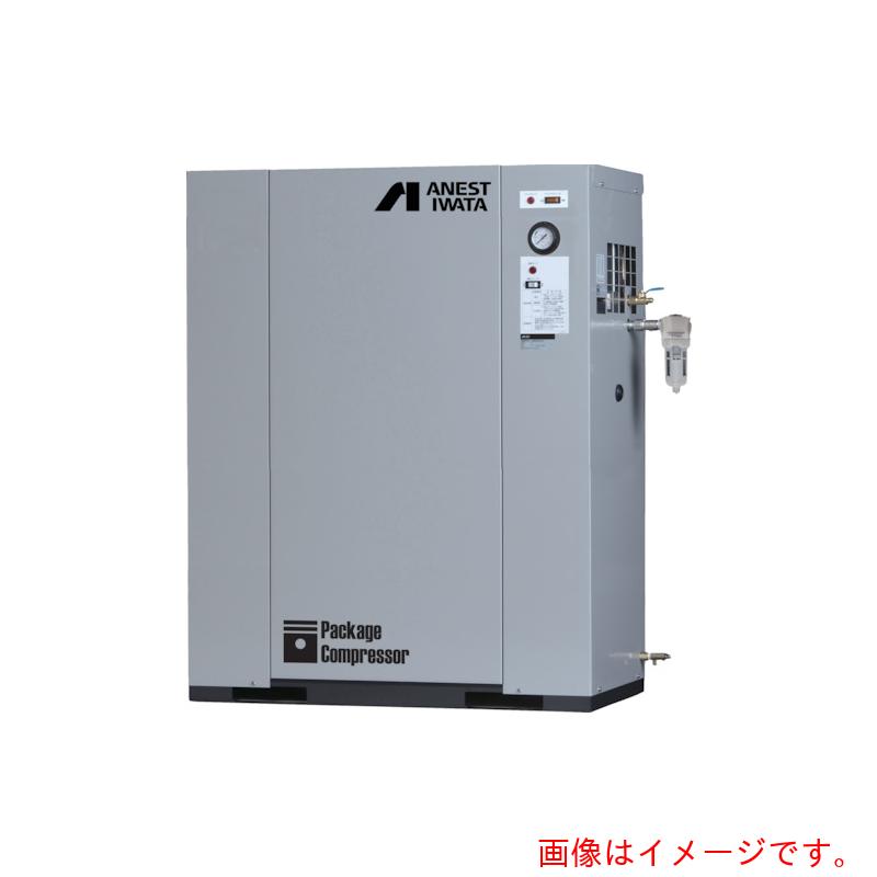 【別途貨物輸送あり】アネスト岩田 レシプロコンプレッサー（燃料補給式） パッケージコンプレッサ Ｄ付 ２．２ＫＷ ５０Ｈｚ 吐きだす翦断応力０．７～０．８５ＭＰａ 【品番：CLP22EF-8.5DM5】