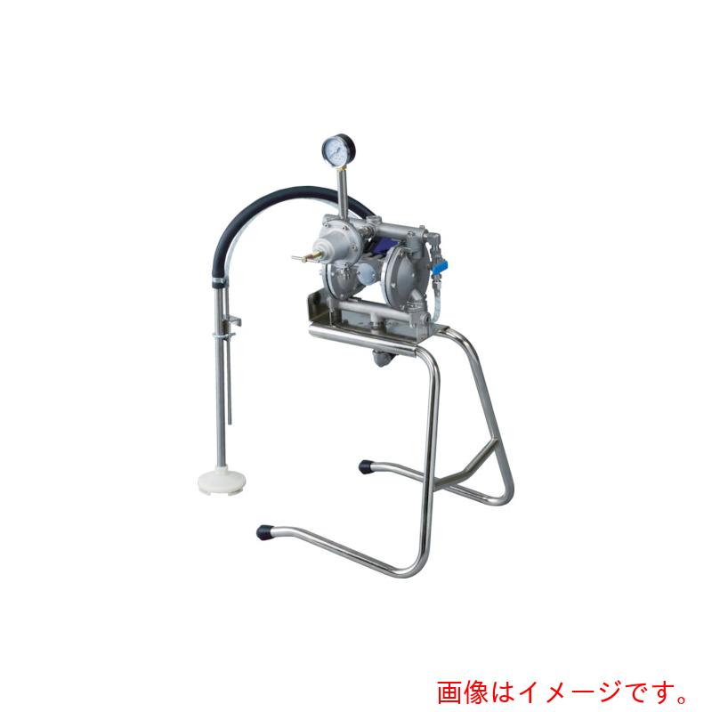 【別途送料あり】アネスト岩田　エアレス塗装機　中形ダイヤフラムペイントポンプ　汎用タイプ　アルミニウム　【品番：DPS-120B】