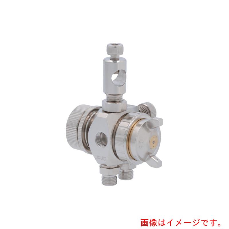 アネスト岩田　液体塗布用自動スプレーガン（小形　簡易）　ノズル口径Φ２．０　取付口（エア・液体）：Ｇ１／８　【品番：TOF-5B-20】