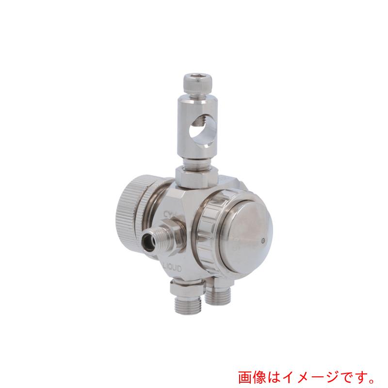アネスト岩田　液体塗布用自動スプレーガン（小形　丸吹）　霧化エア分離タイプ　ノズル口径Φ１．０　【品番：TOF-6RB-10】