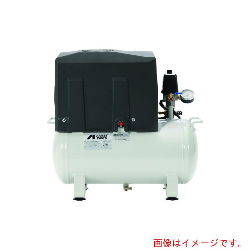 【別途貨物輸送あり】アネスト岩田 レシプロコンプレッサー（油絵の具無償性） ５０／６０Ｈｚ ０．４ｋＷ 三相２００Ｖ 【品番：TWP04-8M】