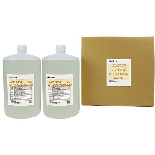 アピカ（Apikaa） ファイナル上塗りＤＵ ＥＣＯ ５Ｌ×２ 【品番：J725】