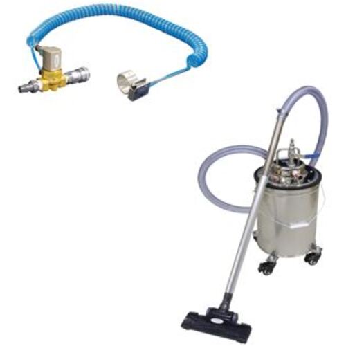 アクアシステム　エア式バキュームクリーナー　掃除機セット　ステンレス製　手元スイッチ仕様　ＡＶＣ－５５０ＳＵＳ－ＳＥＴ　【品番：AVC-550SUS-SET-AH】