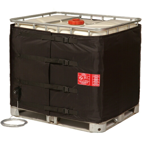アクアシステム ＩＢＣ貯蔵タンク用ヒートジャケット 静電容量（ｋＷ）１×１．３０ 【品番：HTJ-IBC1-40】