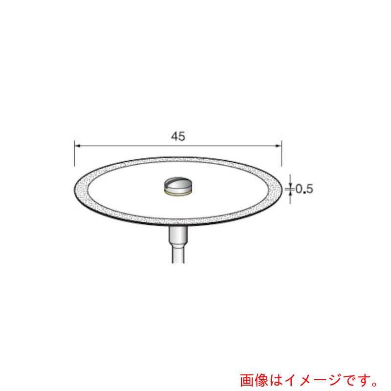 アルゴファイルジャパン（ARGOFILE）　電着ダイヤディスク＃１７０　Φ４５Ｘ０．５　Φ６．０軸　【品番：DC681】