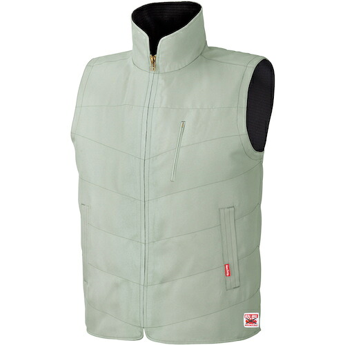 アリオカ Max Dyna 防炎防寒ベスト 【品番:MD12300-5L-EG】|住設プロ 店