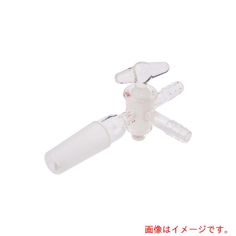 アズワン　ＡＳ　三方コックガラスコック　ＴＳ１９／３８　【品番：2-9604-02】