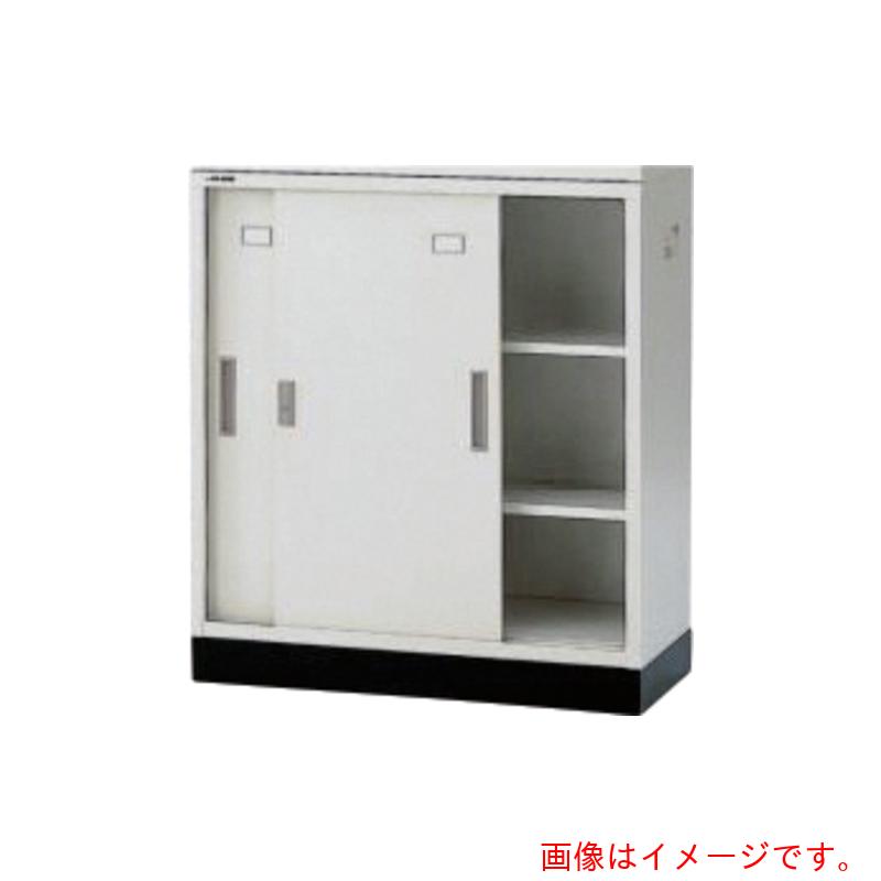 【別途貨物輸送あり】アズワン ＡＳ 耐薬引違保管庫Ｎ－９０Ｄ・ＯＷ 【品番：3-035-18】