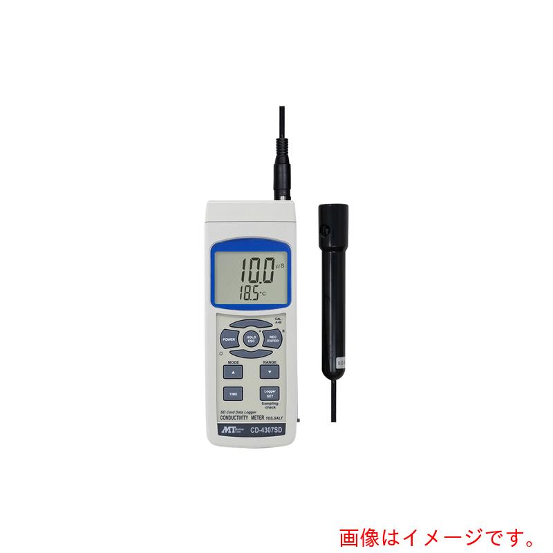 アズワン ＡＳ データロガ導電率計ＣＤ－４３０７ＳＤ目盛り調整 【品番：1-1942-01-20】
