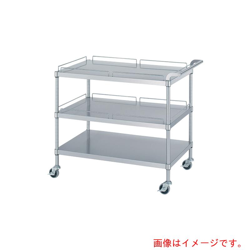 アズワン ＡＳ ステンレス鋼手押し車Ｍ２１－７５４５－Ｕ７５ 【品番：1-2477-12】 安全・保護用品-その他