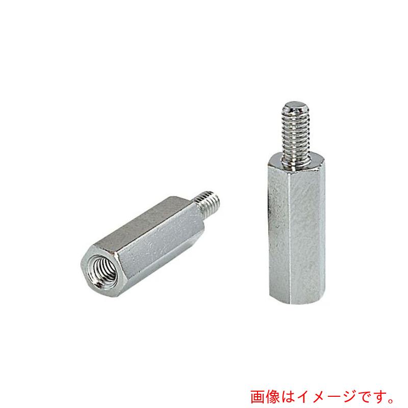 アズワン AS 六角オネジメネジスペーサーMB6−100 【品番:3-9670-20】|住設プロ 店