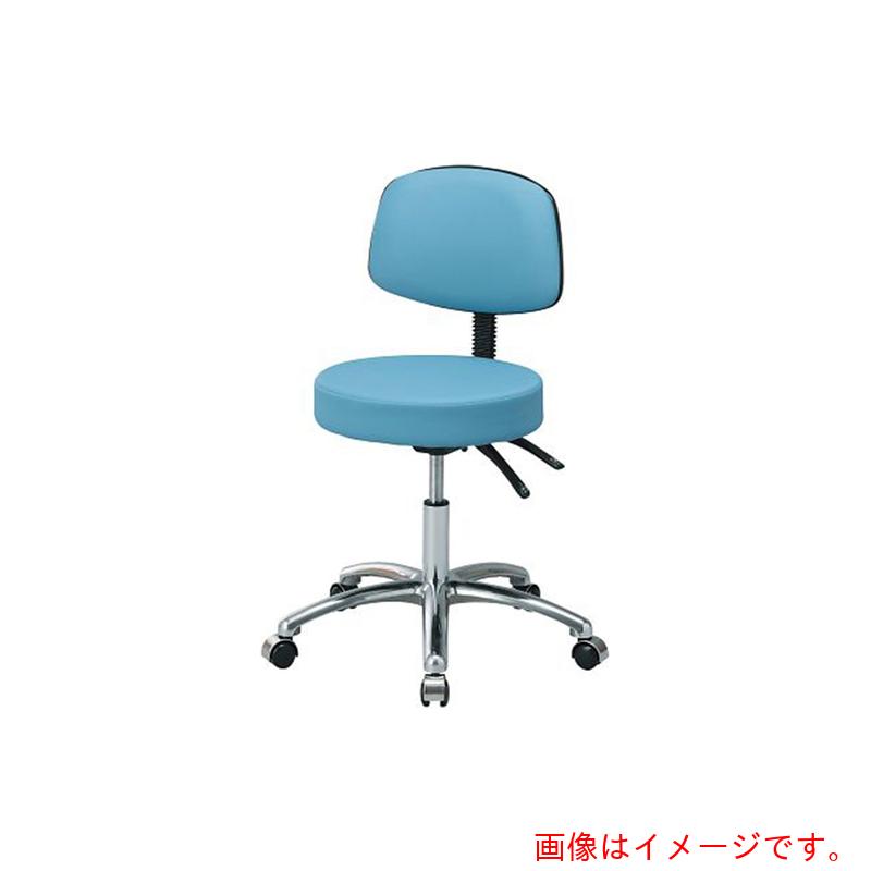 アズワン　ＡＳ　抗菌カラフル椅子　ＡＳＳＴＢ１２１　青　【品番：3-9791-02】
