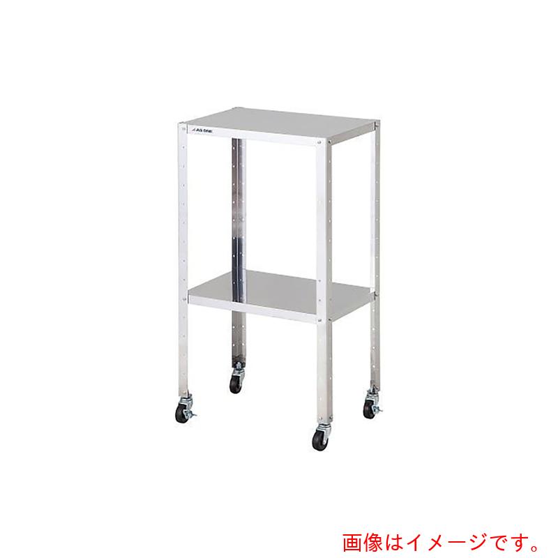アズワン ＡＳ ＳＤＷ－２Ｒ ステンレス鋼製導電手押し車 【品番：4-2089-01】 DIY・工具-安全・保護用品