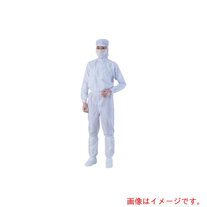 アズワン　ＡＳ　白Ｌ　異物混入対策ツナギ服　ＡＳ１４０１　【品番：4-2325-03】