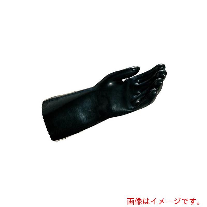 アズワン　ＡＳ　厚手フッ素ゴム手袋Ｍ　３４４－９　【品番：4-2491-01】