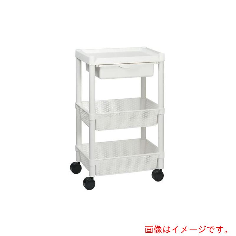 アズワン　ＡＳ　ＤＢ１３－ＷＨ　プラスチックカゴワゴン　【品番：4-2564-02】