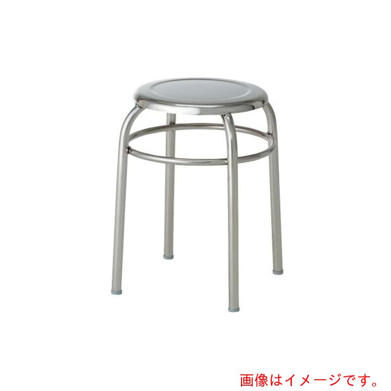 アズワン ＡＳ ステンレス鋼製丸い・円いす ＳＳ３００ 【品番：4-468-01】