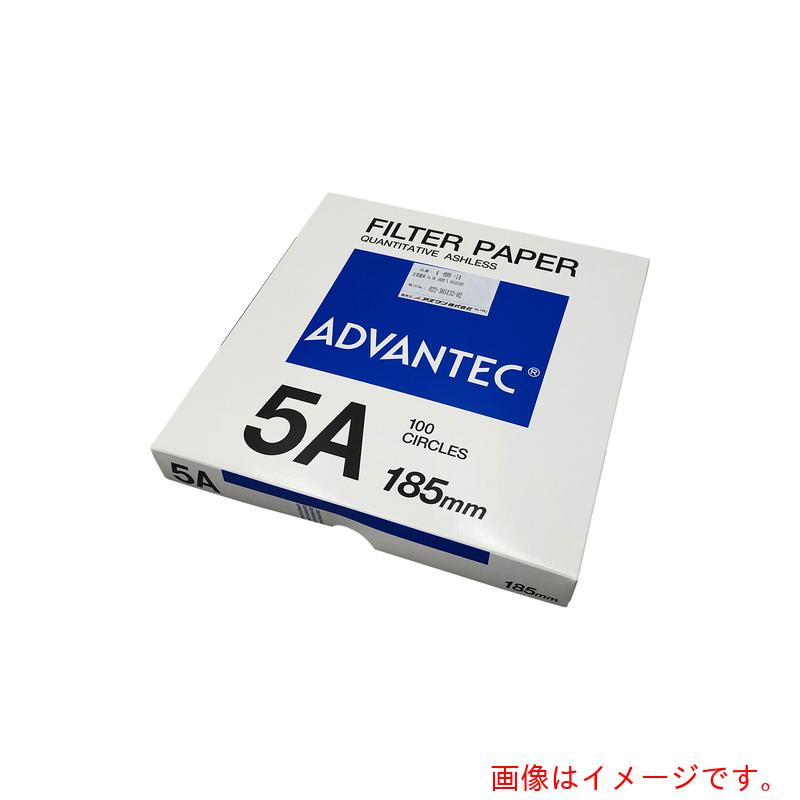 アズワン　ＡＳ　定量濾紙　Ｎｏ．５Ａ　１８５ｍｍ　百枚　【品番：4-898-14】
