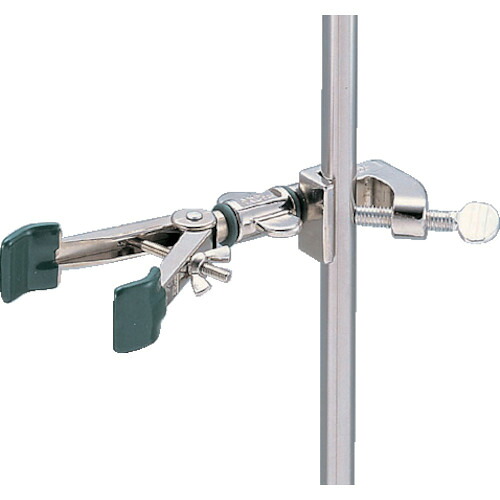 アズワン ＡＳ ムッフ付クランプ２１５７３－５０４（Ｍ） 【品番：5-3064-01】 容器・試験管-花・ガーデン・DIY-その他