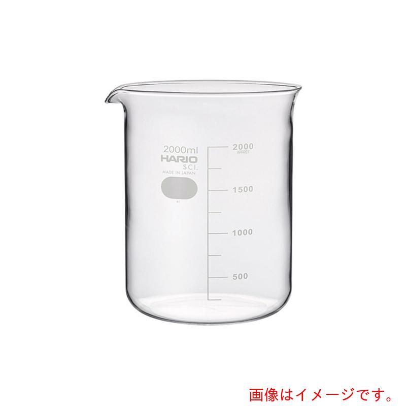 アズワン　ＡＳ　ビーカー　ＨＡＲＩＯ　２０００ｍｌ　【品番：6-214-08】