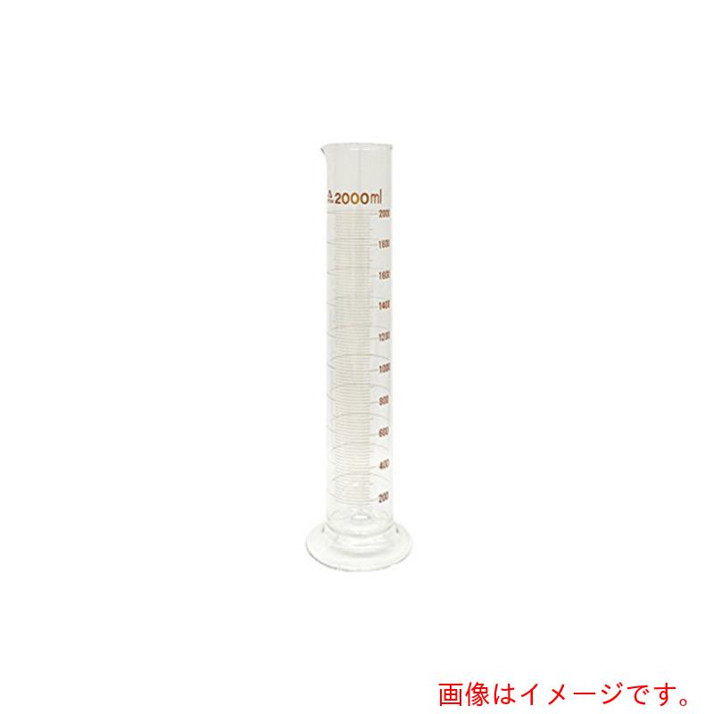 アズワン　ＡＳ　メスシリンダー２Ｌ（硬化ガラス）　【品番：6-231-12】
