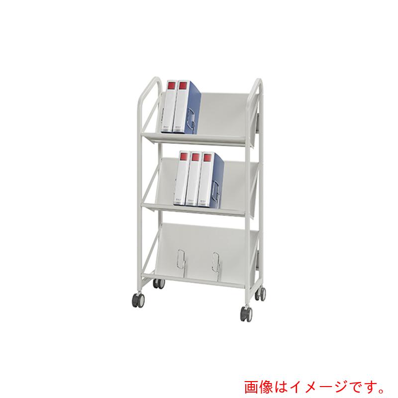 アズワン ＡＳ ＦＳＷ－６６３７ＷＧ 整理保存用具手押し車３段 【品番：63-1826-67】