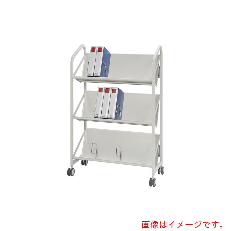 アズワン ＡＳ ＦＳＷ－８６３７ＷＧ 整理保存用具手押し車３段 【品番：63-1826-68】