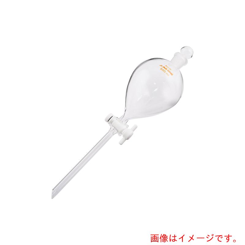 アズワン AS テフロンプラグ付分液ロート500ml 【品番:7-188-06】