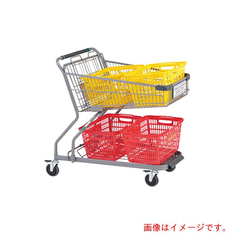 アズワン　ＡＳ　大型ＳＴ　ストッパー付きバスケットカート　【品番：7-7514-02】