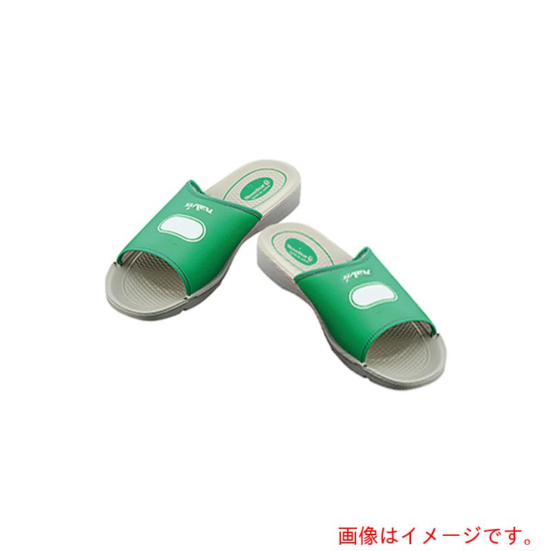 アズワン　ＡＳ　グリーン　３号　ナビス快適サンダル　【品番：7-7755-01】