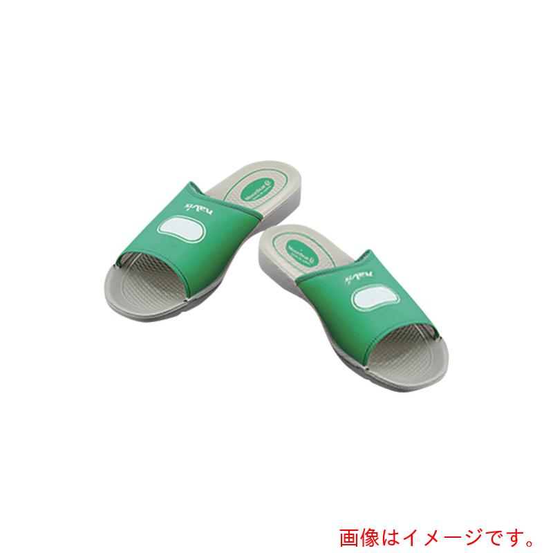アズワン　ＡＳ　グリーン　８号　ナビス快適サンダル　【品番：7-7755-06】