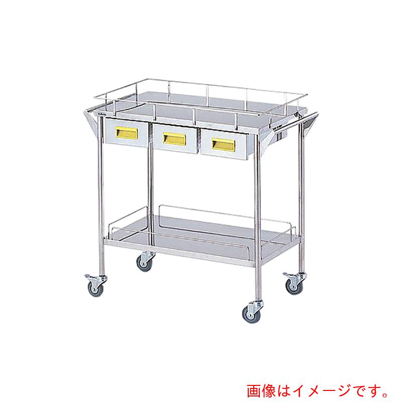 アズワン AS ストレージステンカート CHW-2H-Y 【品番:8-2530-03】
