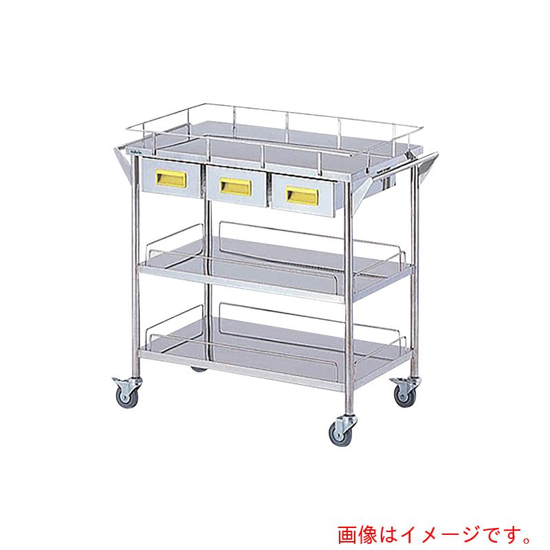 アズワン　ＡＳ　ストレージステンカート　ＣＨＷ－３Ｈ－Ｙ　【品番：8-2530-04】