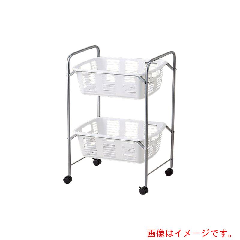 アズワン ＡＳ 脱ぐカゴ手押し車２段式 ＹＢＷ－２Ｃ 【品番：8-5958-02】