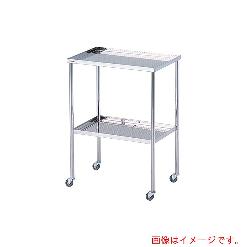 【別途貨物輸送あり】アズワン ＡＳ ステンレスパンチングワゴン５５０Ｐ 【品番：9-5040-01】