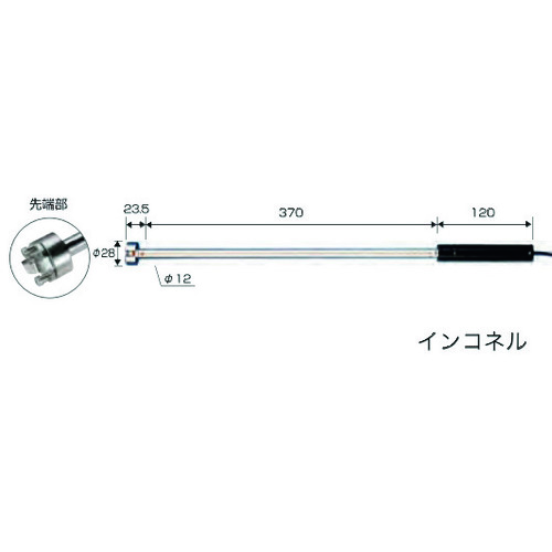 アズワン ＡＳ センサプローブＩＫ１０００境界線の外側体温価値付ける用 【品番：1-5522-06】