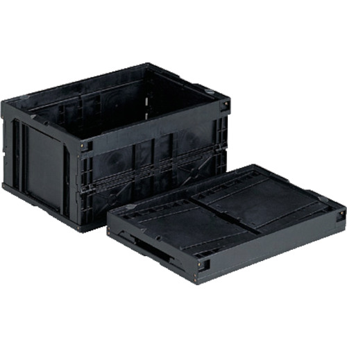 アズワン ＡＳ オリタタミコンテナー（導電）４０Ｂ－Ｎ 【品番：1-6406-01】