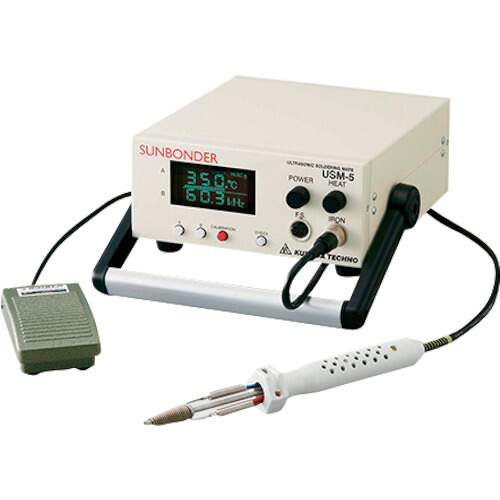 【別途送料あり】アズワン　ＡＳ　超音波はんだ付け装置　ＵＳＭ－５　【品番：1-6859-21】