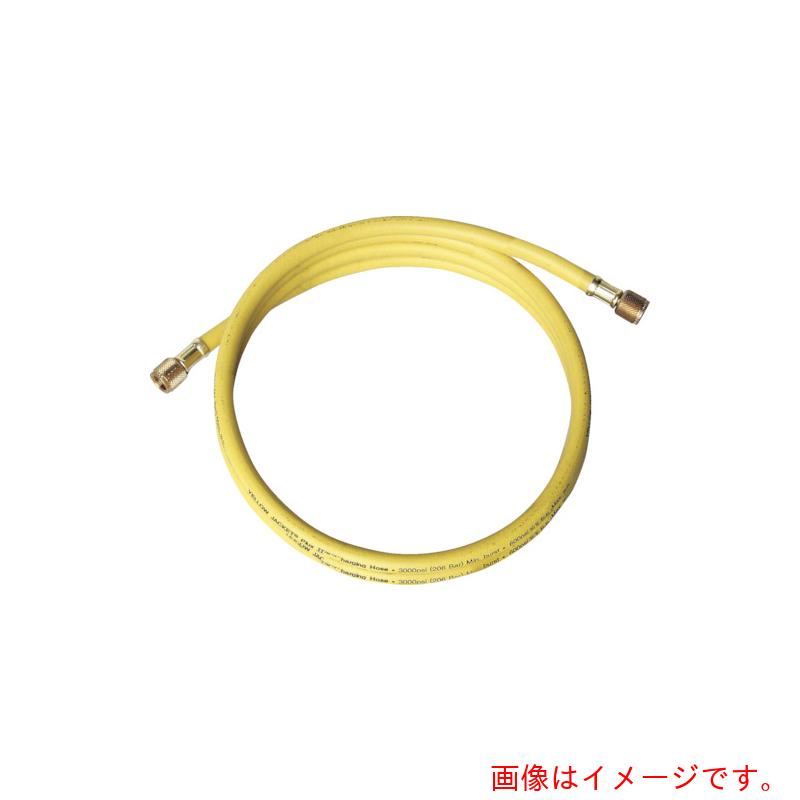 アサダ　Asada　１／４　チャージングホースプラス２　５００ｃｍ　黄　【品番：Y21117】｜住設プロ　店