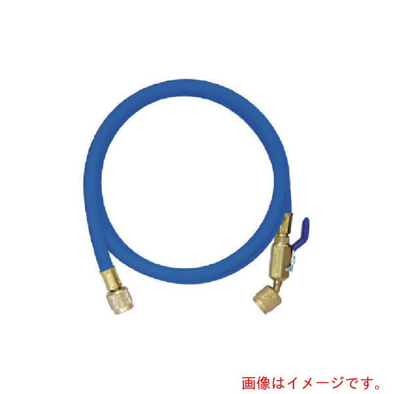 アサダ Asada R410A用チャージングホースプラス2 ボールバルブ付 92cm 青 【品番:Y29203】|住設プロ 店