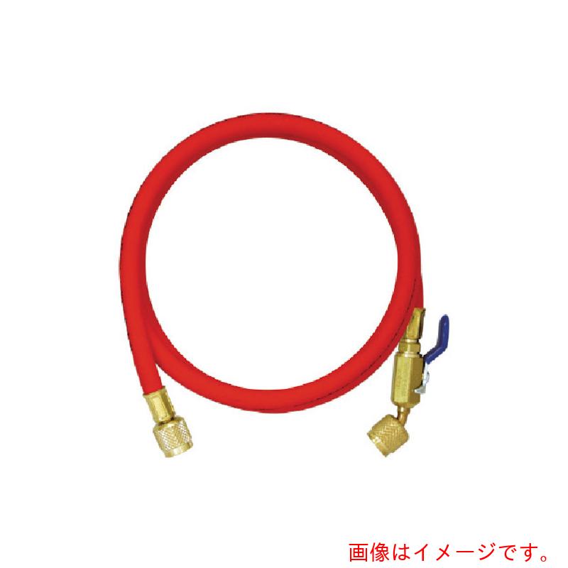 アサダ Asada Ｒ４１０Ａ用チャージングホースプラス２ どんぶり鉢弁膜付 ２４４ｃｍ 赤 【品番：Y29608】