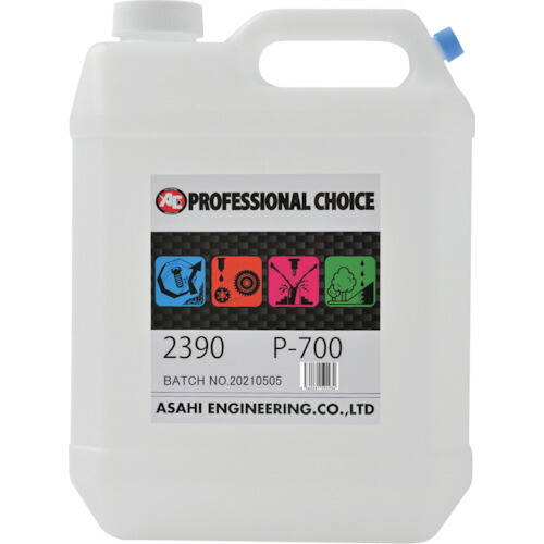 【別途送料あり】旭エンジニアリング　旭　深絞り・曲げ加工用油性添加剤　Ｐ７００　ＧＬ　４Ｌ　【品番：2390】【JAN：4562281592934】