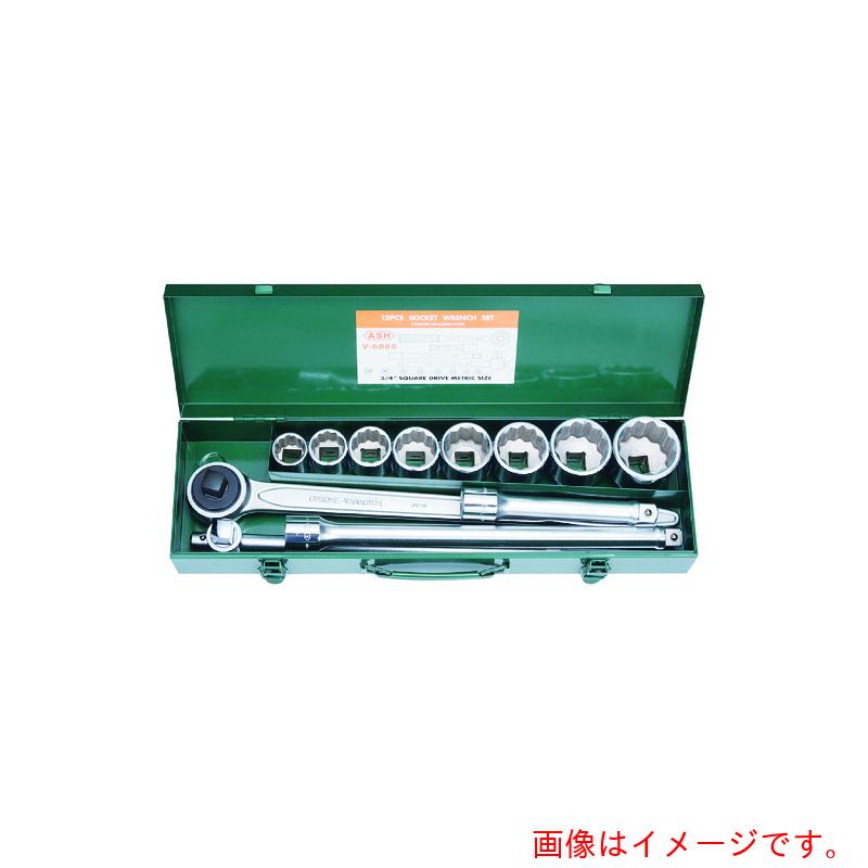 旭金属元素産業 ソケット鍵仕掛ける１９．０□×１２ＰＣＳ 【品番：VO6080】