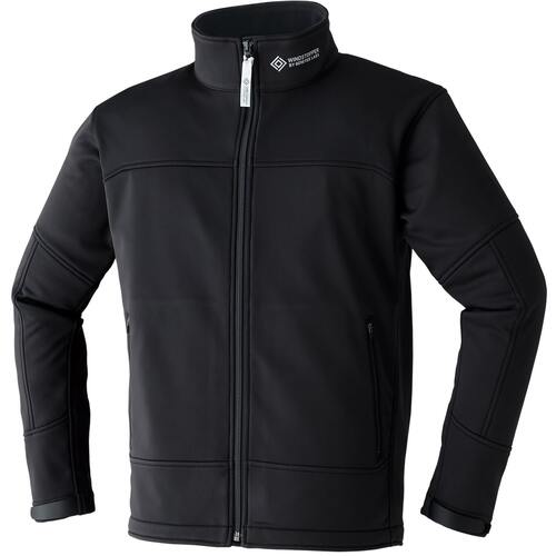 Asahicho　ゴアウインドストッパーソフトシェルジャケット　５１０３８　３Ｌ　ブラック　【品番：51038 3L 12】
